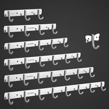 Load image into Gallery viewer, Stainless Steel Paste Coat Rack Wall Key Hook Bathroom Bathroom Hook Strong Seamless Multi-Purpose Hook Hanger
