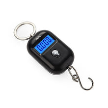 Load image into Gallery viewer, New 25Kg x 5g Digital Hanging Scale Mini Electronic Luggage Hook Scale LCD Backlight Kitchen Steelyard
