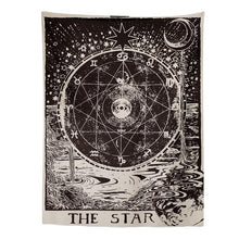 Load image into Gallery viewer, Better Quality The Moon Star Tapestry Wall Hanging Astrology Divination Bedspread Beach Mat
