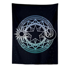 Load image into Gallery viewer, Better Quality The Moon Star Tapestry Wall Hanging Astrology Divination Bedspread Beach Mat
