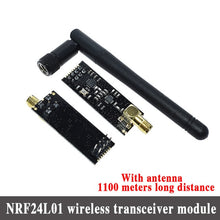 Load image into Gallery viewer, NRF24L01+ 2.4G wireless data transmission module 2.4GHz NRF24L01 upgrade version NRF24L01+PA+LNA 1000 Meters For Arduino
