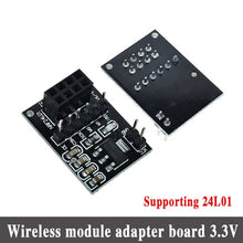 Load image into Gallery viewer, NRF24L01+ 2.4G wireless data transmission module 2.4GHz NRF24L01 upgrade version NRF24L01+PA+LNA 1000 Meters For Arduino
