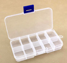 Load image into Gallery viewer, New 10 Compartments Pouch Storage Box Transparent Fishing Lure Square Fishing Box Spoon Hook Lure Tackle Box Fish Accessory Box
