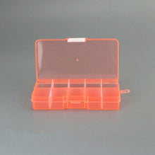 Load image into Gallery viewer, New 10 Compartments Pouch Storage Box Transparent Fishing Lure Square Fishing Box Spoon Hook Lure Tackle Box Fish Accessory Box
