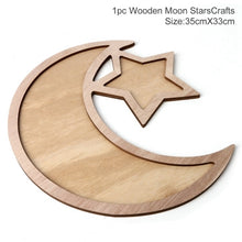 Load image into Gallery viewer, Eid Mubarak Decor Islamic Wooden Pendant Ramadan Kareem Decor Islam Muslim Party Decor Eid Ramadan Mubarak Gifts Eid Al Adha
