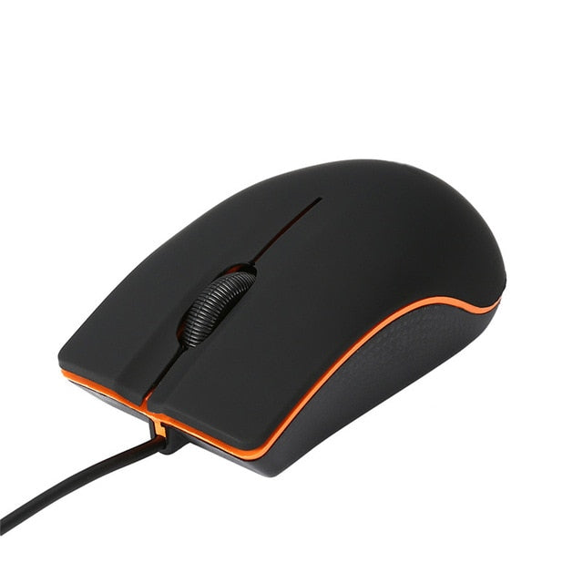 M20 Wired Mouse 1200dpi Computer Office Mouse Matte USB Gaming Mice For PC Notebook Laptop Non Slip Wired Mouse Gamer