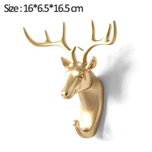 Load image into Gallery viewer, Hook Home Hook Decorative Hook Gold Animal Hooks Keys Holder Wall Home Wall Hook Multifunction Hanging Hook Holder Wall Hook
