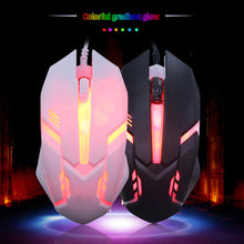 Load image into Gallery viewer, Ergonomic Wired Gaming Mouse Button LED 2000 DPI USB Computer Mouse Gamer Mice S1 Silent Mause With Backlight For PC Laptop
