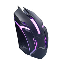 Load image into Gallery viewer, Ergonomic Wired Gaming Mouse Button LED 2000 DPI USB Computer Mouse Gamer Mice S1 Silent Mause With Backlight For PC Laptop
