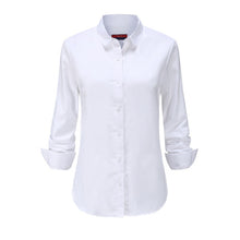 Load image into Gallery viewer, Dioufond Brand Women Blouses 2020 New Spring Women Long Sleeve Blouse Cotton Oxford Casual White Shirts Female Tops Clothing
