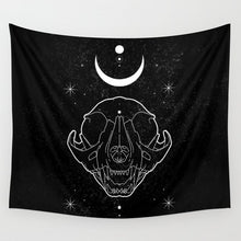 Load image into Gallery viewer, Psychedelic Tapestry Moon Changing Wall Hanging Witchcraft Hippie Wall Tapestry Pink Wall Carpet Boho Home Decor Tapisserie
