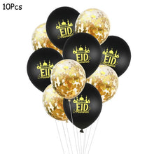 Load image into Gallery viewer, Eid Mubarak Banner Balloons Ramadan Kareem Decoration Ramadan Mubarak Muslim Islamic Festival Party DIY Decorations
