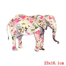 Load image into Gallery viewer, Prajna Animals Heat Transfer Vinyl Whale Patch Iron On Transfer For Clothing Animal Flower Stripes Thermal Stickers On Clothes
