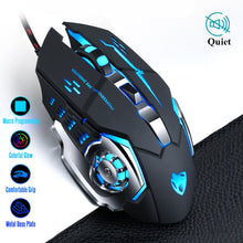 Load image into Gallery viewer, Pro Gamer Gaming Mouse 8D 3200DPI Adjustable Wired Optical LED Computer Mice USB Cable Silent Mouse for laptop PC
