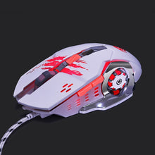 Load image into Gallery viewer, ZUOYA Professional gamer Gaming Mouse 8D 3200DPI Adjustable Wired Optical LED Computer Mice USB Cable Mouse for laptop PC
