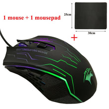 Load image into Gallery viewer, FORKA Silent Click USB Wired Gaming Mouse 6 Buttons 3200DPI Mute Optical Computer Mouse Gamer Mice for PC Laptop Notebook Game
