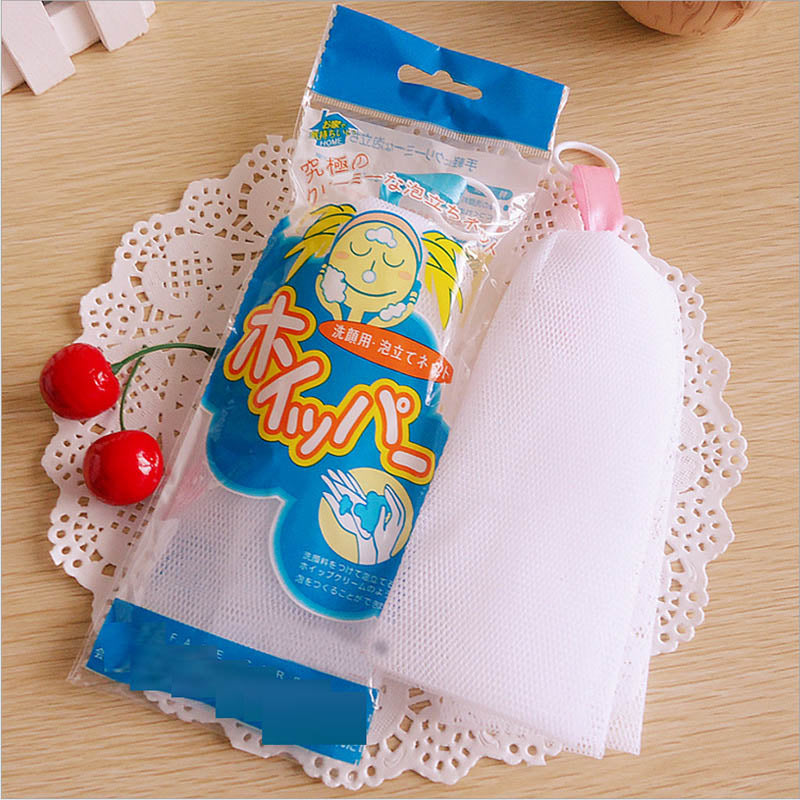 Cleanser Bath Washing Tools 3 pcs Soap Mesh Bag  Body Cleansing Nets Soap Foaming Net PE Bubble Helper Mesh Wash Face