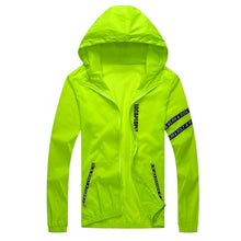 Load image into Gallery viewer, Men`s windbreaker summer Sun protection jacket outwear sports Cycling Thin  hooded coats men jaqueta masculina Brand clothing
