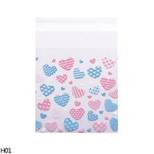 Load image into Gallery viewer, 50/100pcs Heart Clear Candy Bag Transparent Plastic Bag Cookie OPP Bag For Wedding Birthday Party Deco DIY Gift Packaging Pouch
