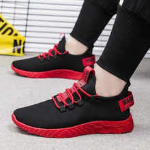 Load image into Gallery viewer, Men Vulcanize Casual Shoes Sneakers Mens Breathable No-slip Men 2019 Male Air Mesh Lace Up Wear-resistant Shoes Tenis Masculino
