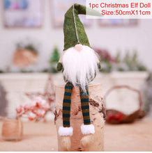 Load image into Gallery viewer, FENGRISE Christmas Faceless Doll Merry Christmas Decorations For Home Cristmas Ornament Xmas Navidad Natal New Year 2021
