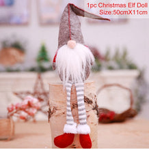 Load image into Gallery viewer, FENGRISE Christmas Faceless Doll Merry Christmas Decorations For Home Cristmas Ornament Xmas Navidad Natal New Year 2021
