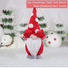 Load image into Gallery viewer, FENGRISE Christmas Faceless Doll Merry Christmas Decorations For Home Cristmas Ornament Xmas Navidad Natal New Year 2021
