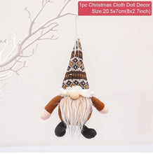 Load image into Gallery viewer, FENGRISE Christmas Faceless Doll Merry Christmas Decorations For Home Cristmas Ornament Xmas Navidad Natal New Year 2021
