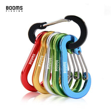 Load image into Gallery viewer, Booms Fishing CC1 Steel Small Carabiner Clips Outdoor Camping  Multi Tool  Fishing Acessories 6pcs
