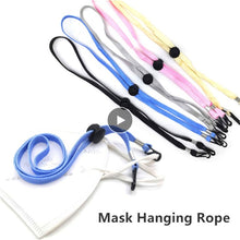 Load image into Gallery viewer, Face Mask Hanging Hook Mask Lanyard Hanging Rope Storage Hook Handy Convenient Holder Rope Antilost Antidrop Hanging Neck Rop
