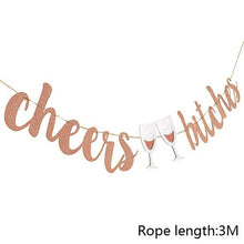 Load image into Gallery viewer, Wedding Decorations Rose Gold Bride To Be Letter Foil Ballon Bride Veil Sash Headband Bridal Shower Bachelorette Party Supplies
