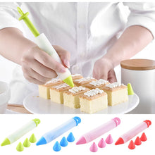 Load image into Gallery viewer, Silicone Food Writing Pen Chocolate Decorating Tools Cake Mold Cream Cup Cookie Icing Piping Pastry Nozzles Kitchen Accessories
