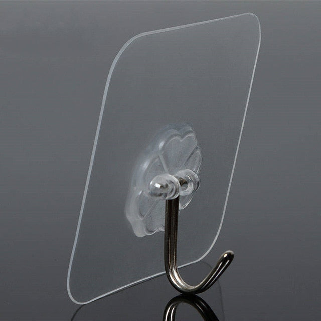 Sucker hooks wall hanger holder 6x6cm strong self adhesive hooks suction rack Cup Sucker for Kitchen Bathroom 10pcs