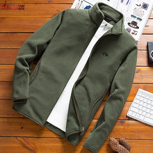 Load image into Gallery viewer, Man Fleece Tactical Softshell Jacket outwear Windbreaker Thermal Sporting male Tourism Mountain coats men Army jackets
