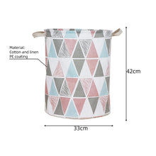 Load image into Gallery viewer, New 1PC Foldable Laundry Basket Large Capacity Laundry Hamper Dirty Clothes Storage Organizer Bucket Homehold Storage Bag
