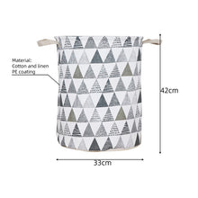 Load image into Gallery viewer, New 1PC Foldable Laundry Basket Large Capacity Laundry Hamper Dirty Clothes Storage Organizer Bucket Homehold Storage Bag
