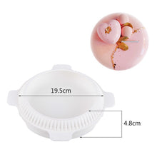 Load image into Gallery viewer, Oblate Shaped Silicone Mold Round Cake Mousse Mold for Baking Tray Chocolate Dessert Baking Pan Cake Decorating Tools
