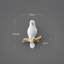 Load image into Gallery viewer, Wall Decorations Home Accessories Living Room Hanger Resin Bird hanger key kitchen Coat Clothes Towel Hooks Hat Handbag Holder
