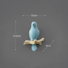 Load image into Gallery viewer, Wall Decorations Home Accessories Living Room Hanger Resin Bird hanger key kitchen Coat Clothes Towel Hooks Hat Handbag Holder
