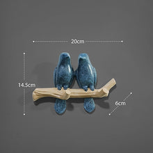 Load image into Gallery viewer, Wall Decorations Home Accessories Living Room Hanger Resin Bird hanger key kitchen Coat Clothes Towel Hooks Hat Handbag Holder
