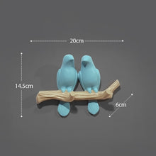 Load image into Gallery viewer, Wall Decorations Home Accessories Living Room Hanger Resin Bird hanger key kitchen Coat Clothes Towel Hooks Hat Handbag Holder
