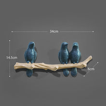 Load image into Gallery viewer, Wall Decorations Home Accessories Living Room Hanger Resin Bird hanger key kitchen Coat Clothes Towel Hooks Hat Handbag Holder
