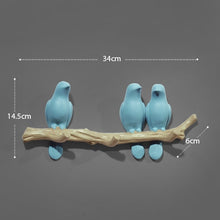 Load image into Gallery viewer, Wall Decorations Home Accessories Living Room Hanger Resin Bird hanger key kitchen Coat Clothes Towel Hooks Hat Handbag Holder
