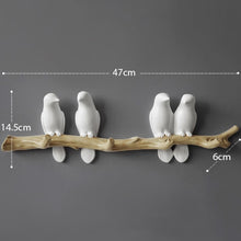 Load image into Gallery viewer, Wall Decorations Home Accessories Living Room Hanger Resin Bird hanger key kitchen Coat Clothes Towel Hooks Hat Handbag Holder
