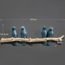 Load image into Gallery viewer, Wall Decorations Home Accessories Living Room Hanger Resin Bird hanger key kitchen Coat Clothes Towel Hooks Hat Handbag Holder
