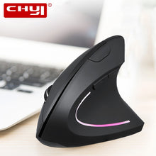 Load image into Gallery viewer, CHYI Ergonomic Vertical Mouse 2.4G Wireless Right Left Hand Computer Gaming Mice 6D USB Optical Mouse Gamer Mouse For Laptop PC
