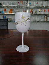 Load image into Gallery viewer, Wine Party Champagne Coupes Glass Cocktail Glass Champagne Flutes Plating Wine Cup Goblet Electroplated Plastic Cups one piece
