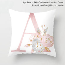 Load image into Gallery viewer, Frigg Pink Letter Decorative Cushion Cover Wedding Party Decoration Wedding Decorative Pillow Party Supplies Wedding Ornaments
