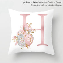 Load image into Gallery viewer, Frigg Pink Letter Decorative Cushion Cover Wedding Party Decoration Wedding Decorative Pillow Party Supplies Wedding Ornaments
