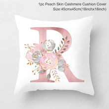 Load image into Gallery viewer, Frigg Pink Letter Decorative Cushion Cover Wedding Party Decoration Wedding Decorative Pillow Party Supplies Wedding Ornaments
